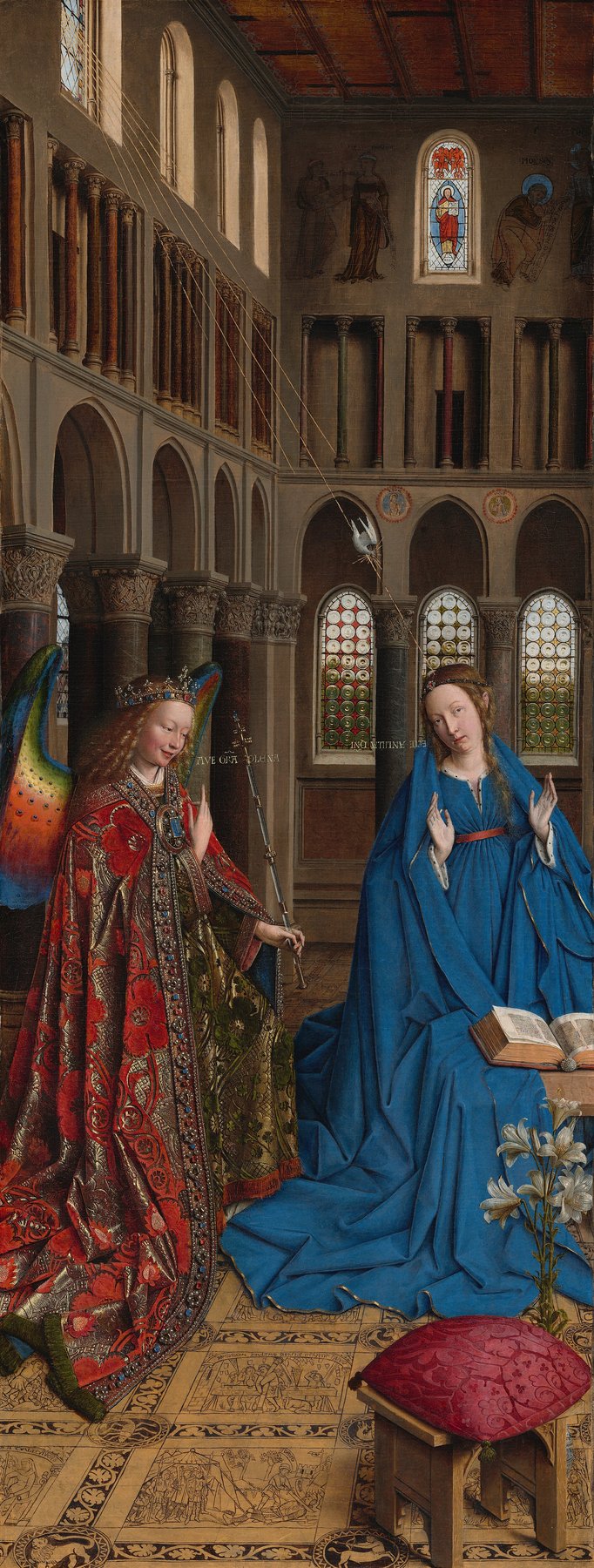 The Annunciation — Jan van Eyck