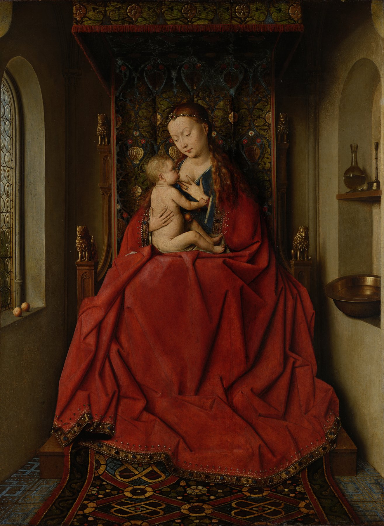 The Lucca Madonna — Jan van Eyck