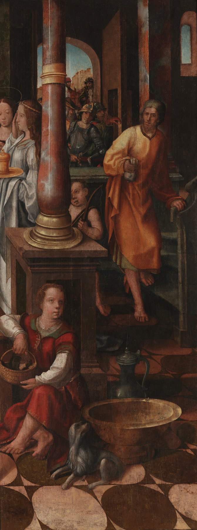 The Last Supper (right wing) — Vasco Fernandes (Grão Vasco)