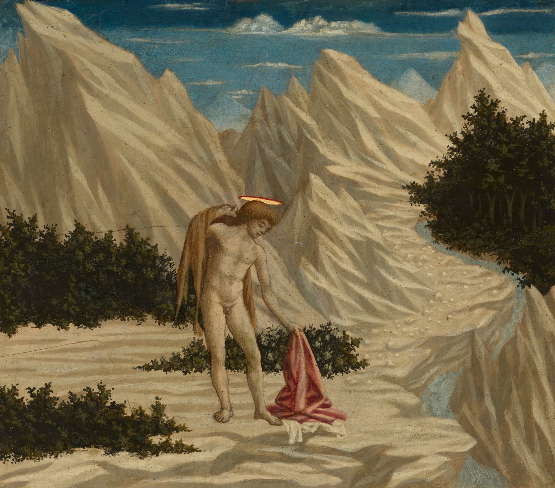 Saint John in the Desert — Domenico Veneziano