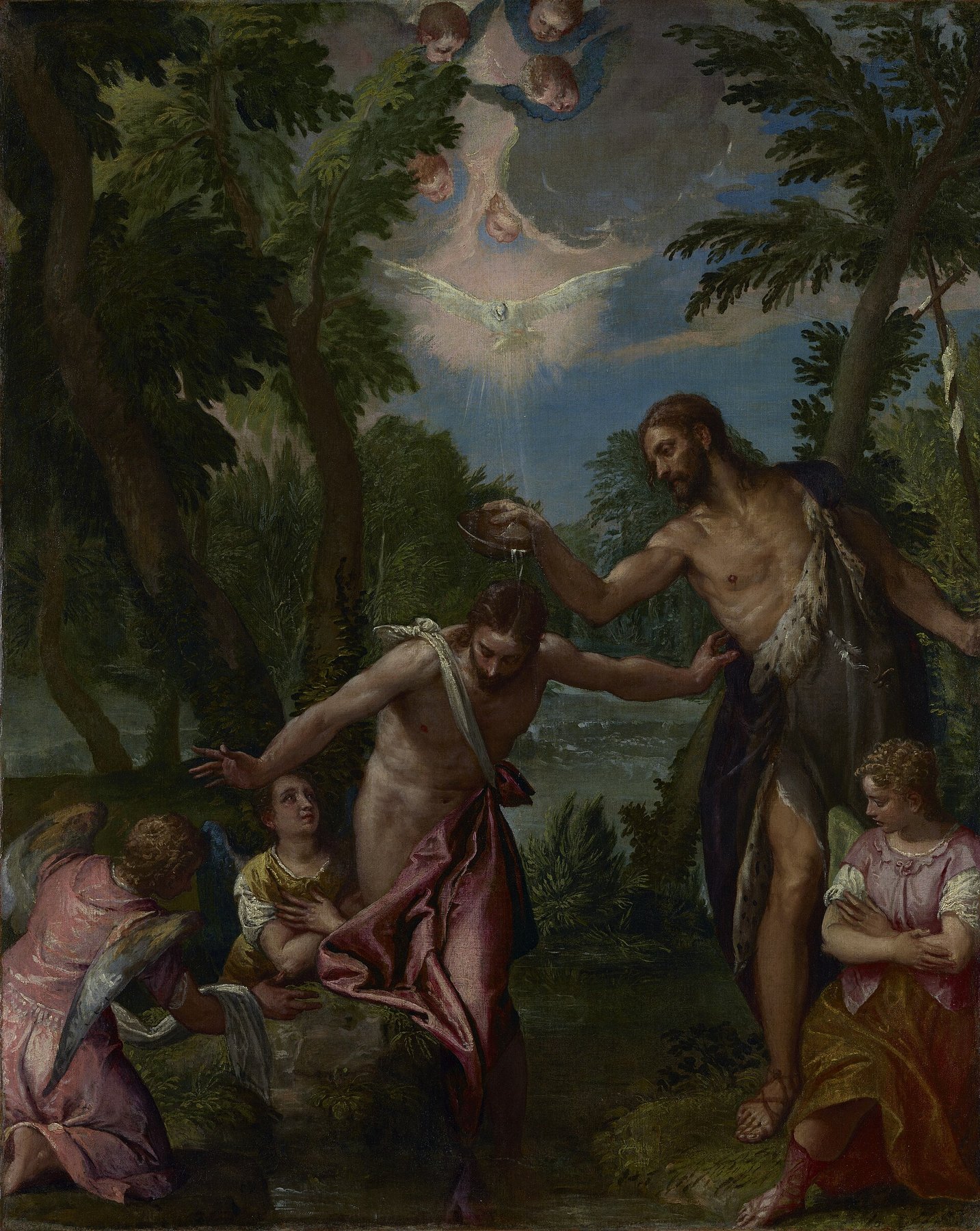 The Baptism of Christ — Paolo Veronese and workshop