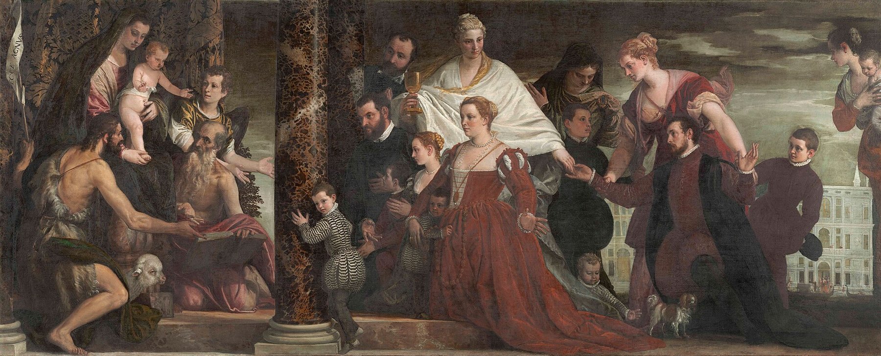 The Madonna of the Cuccina Family — Paolo Veronese