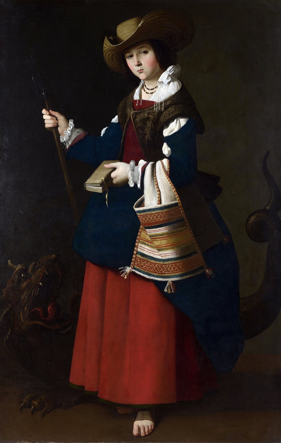 St Margaret of Antioch — Francisco de Zurbarán