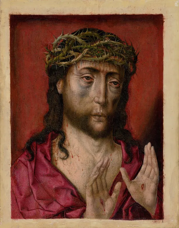 Christ with the Crown of Thorns (Man of Sorrows) — Albert Bouts