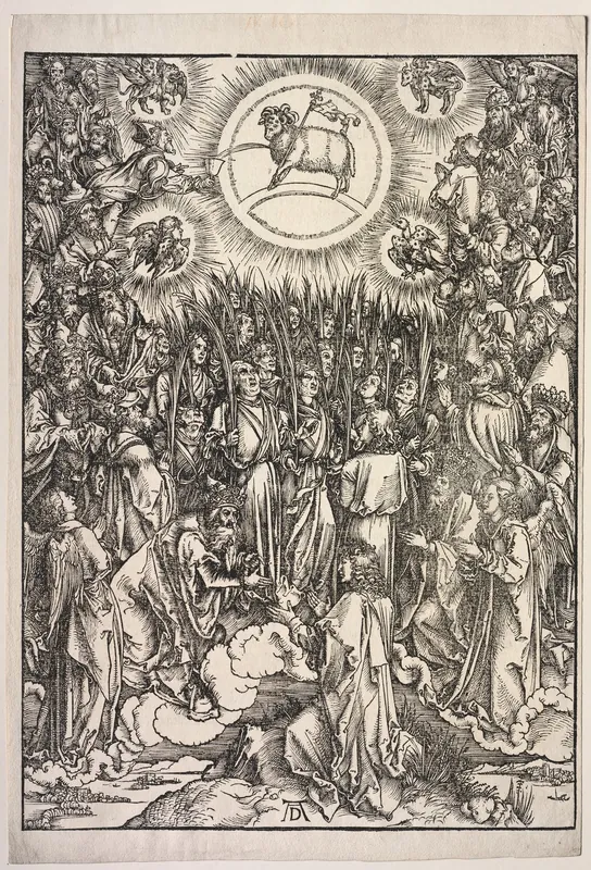 The Adoration of the Lamb, from The Apocalypse by Albrecht Dürer
