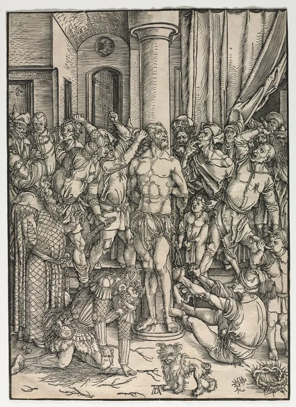 The Flagellation, from The Large Passion by Albrecht Dürer