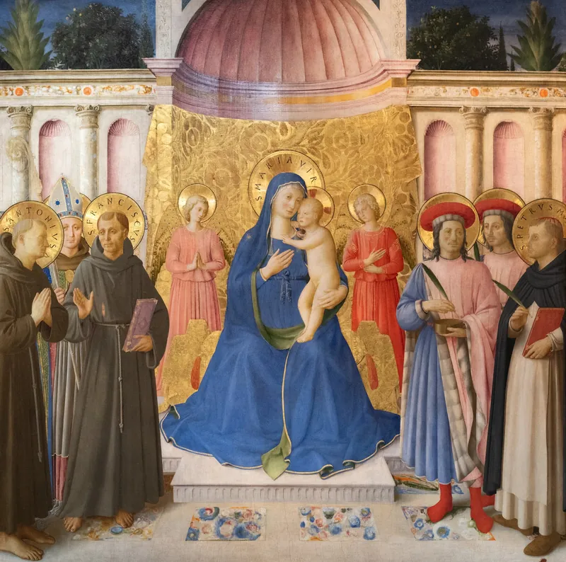 The Bosco ai Frati Altarpiece — Fra Angelico (Italian, c. 1395–1455)