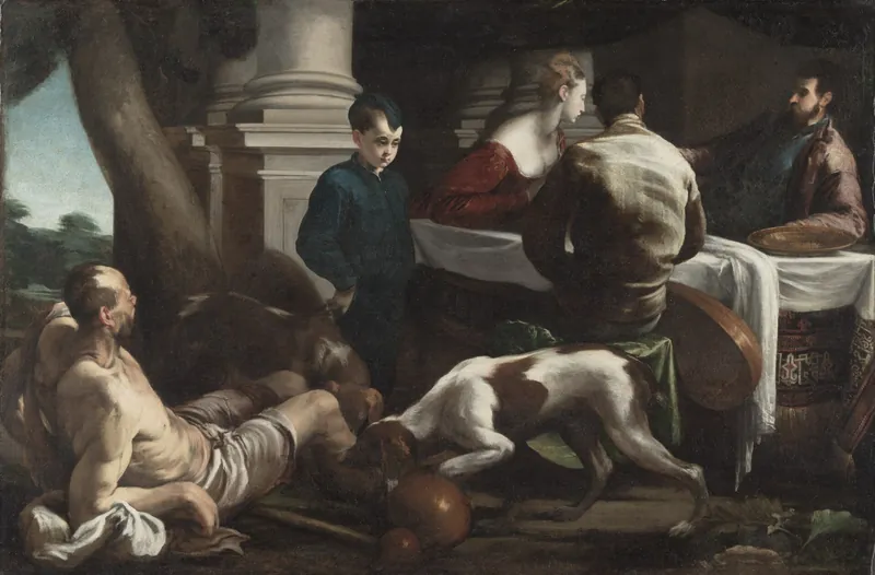 Lazarus and the Rich Man — Jacopo Bassano (Italian, c. 1510–1592)