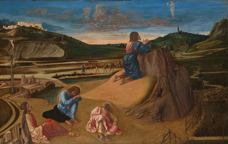 The Agony in the Garden — Giovanni Bellini (Italian, c. 1430–1516)