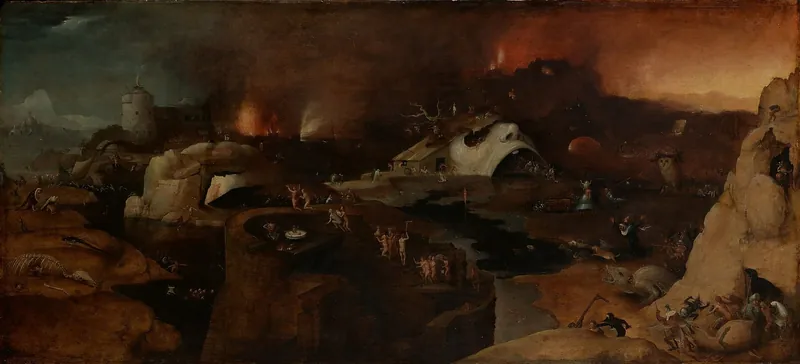 Christ's Descent into Hell — Follower of Hieronymus Bosch (Netherlandish, second quarter 16th century)