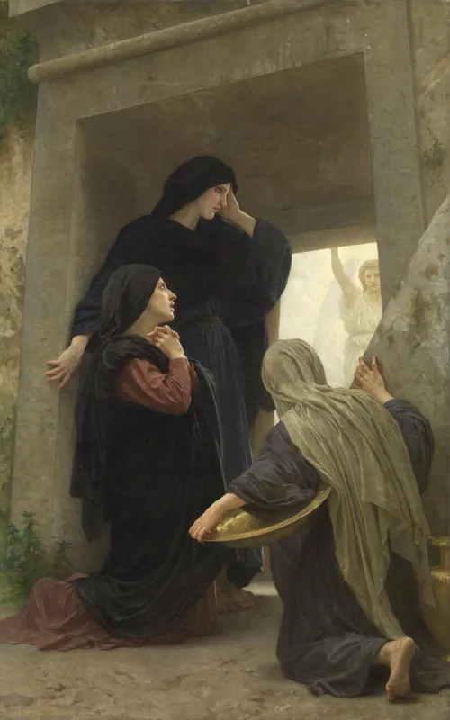 The Holy Women at the Tomb — William-Adolphe Bouguereau (French, 1825–1905)