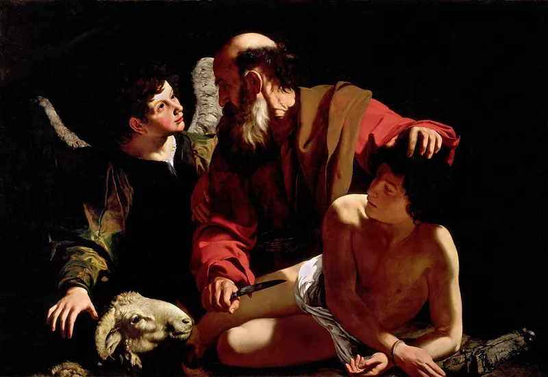 The Sacrifice of Isaac — Bartolomeo Cavarozzi (Italian, 1587–1625)