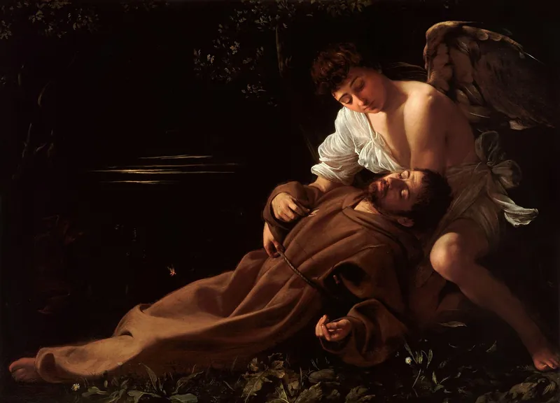 Saint Francis of Assisi in Ecstasy — Caravaggio (Italian, 1571–1610)