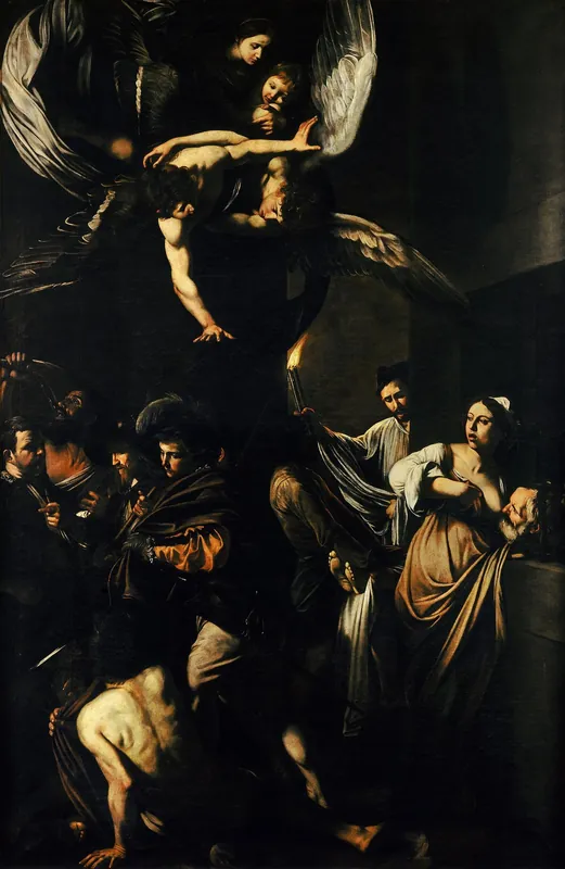 The Seven Works of Mercy — Caravaggio (Italian, 1571–1610)