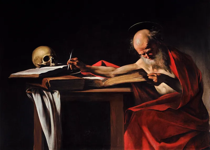Saint Jerome Writing — Caravaggio (Italian, 1571–1610)