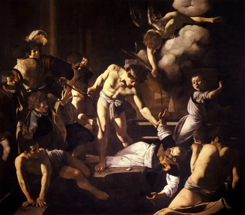 The Martyrdom of Saint Matthew — Caravaggio (Italian, 1571–1610)