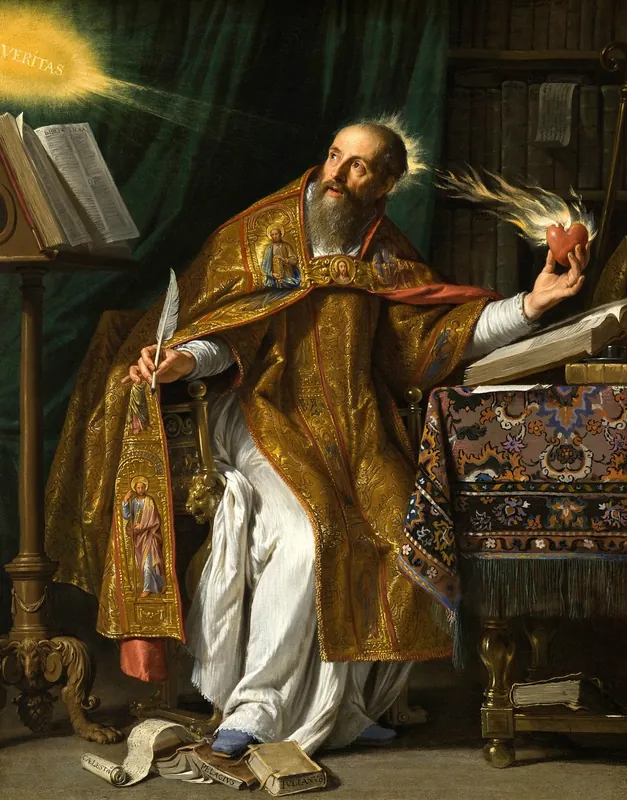 Saint Augustine — Philippe de Champaigne (French, 1602–1674)