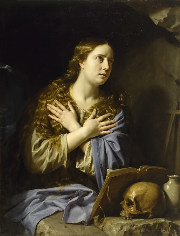 The Repentant Magdalen — Philippe de Champaigne (French, 1602–1674)