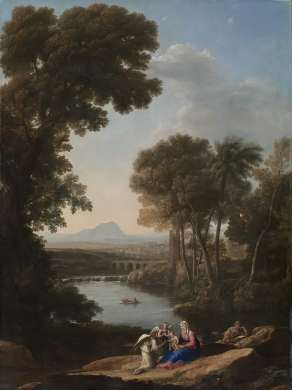 Rest on the Flight into Egypt — Claude Lorrain (French, 1604–1682)