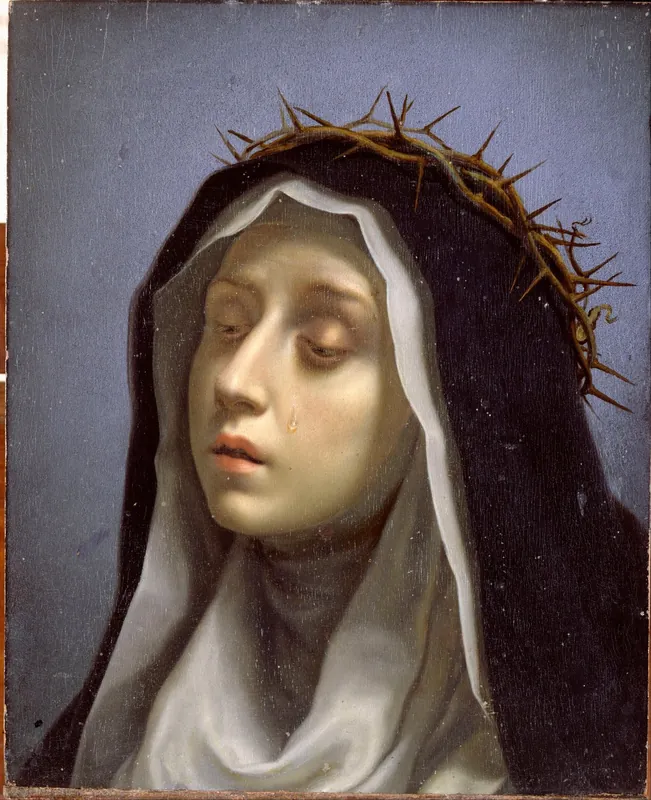 Saint Catherine of Siena — Carlo Dolci (the Florentine artist Carlo Dolci (1616-1686))