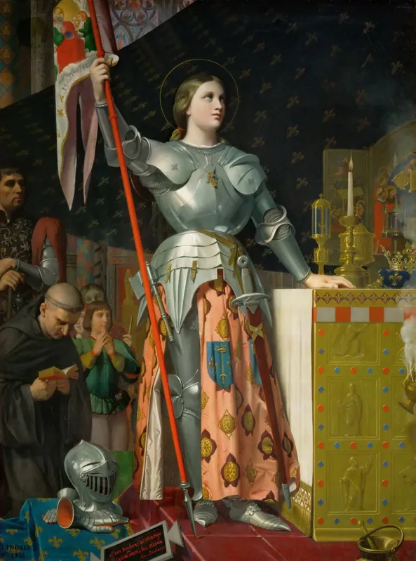 Joan of Arc at the Coronation of Charles VII by Jean-Auguste-Dominique Ingres