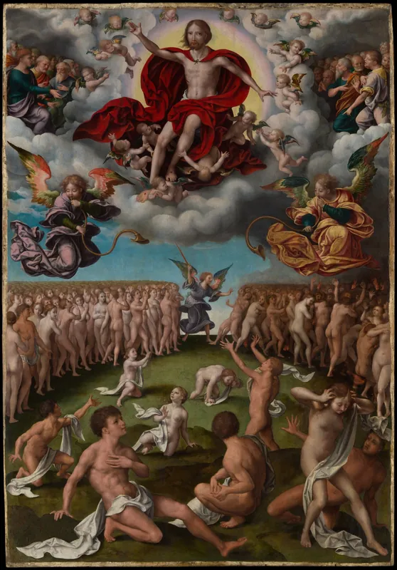 The Last Judgment — Joos van Cleve (Netherlandish, Cleve ca. 1485–1540/41 Antwerp)