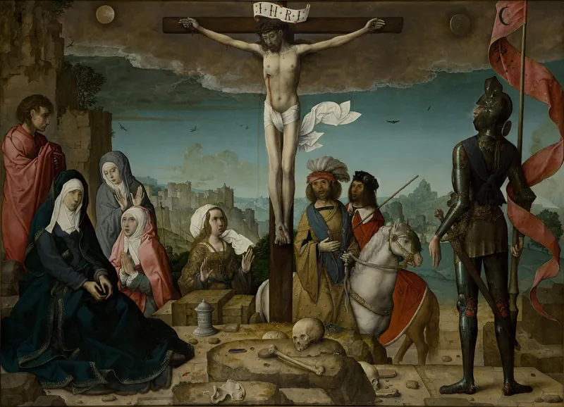The Crucifixion by Juan de Flandes