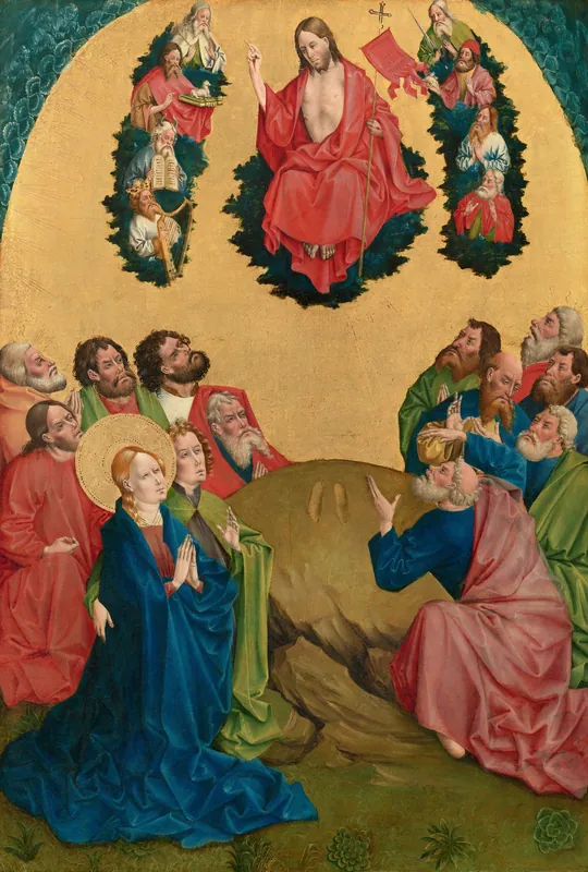 The Ascension — Johann Koerbecke (German, c. 1420–1491)