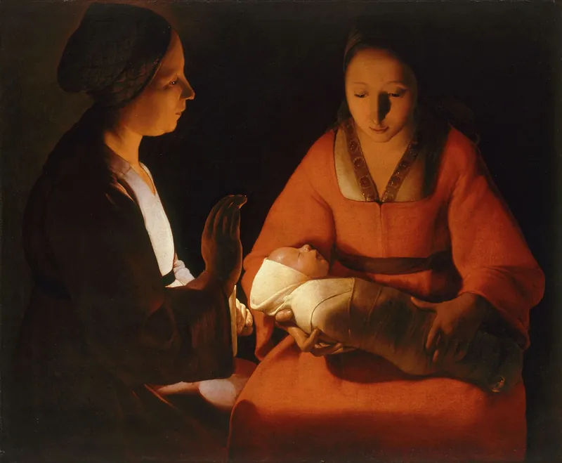 The Newborn — Georges de La Tour (French, 1593–1652)