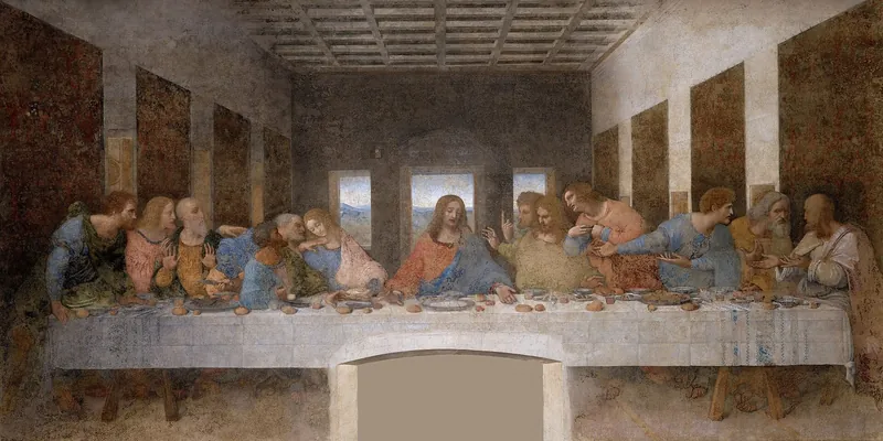 The Last Supper — Leonardo da Vinci (Italian, 1452–1519)