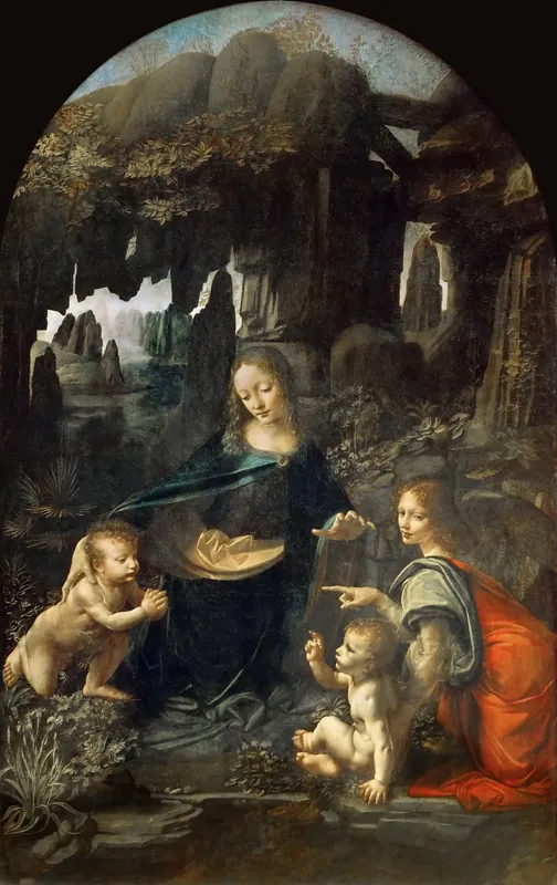 The Virgin of the Rocks by Leonardo da Vinci