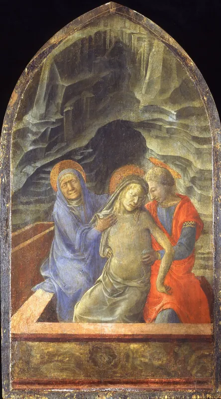 Pietà — Fra Filippo Lippi (Italian, c. 1406–1469)