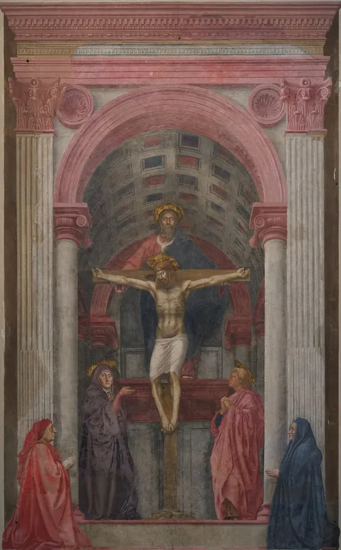The Holy Trinity — Masaccio (Italian, 1401–1428)