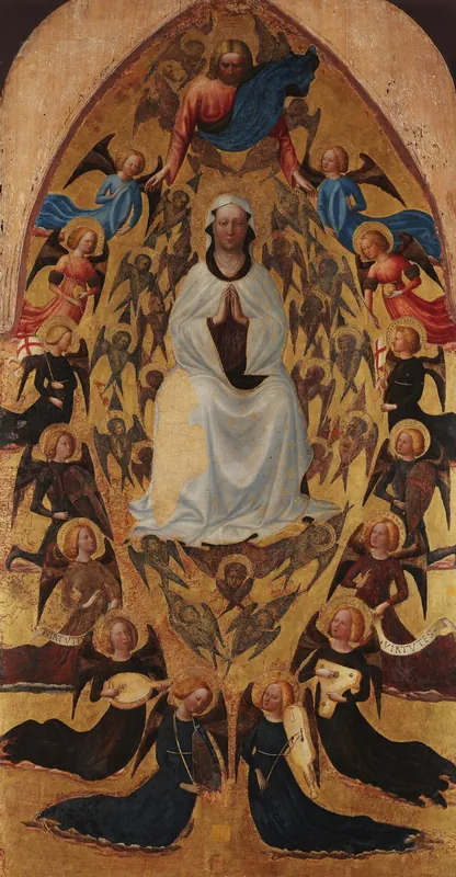 The Assumption of the Virgin — Masolino da Panicale (Italian, c. 1383–c. 1447)