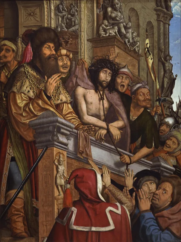 Christ Presented to the People (Ecce Homo) — Quinten Massys (Leuven (France), 1465 - Antwerp (Belgium), 1530)