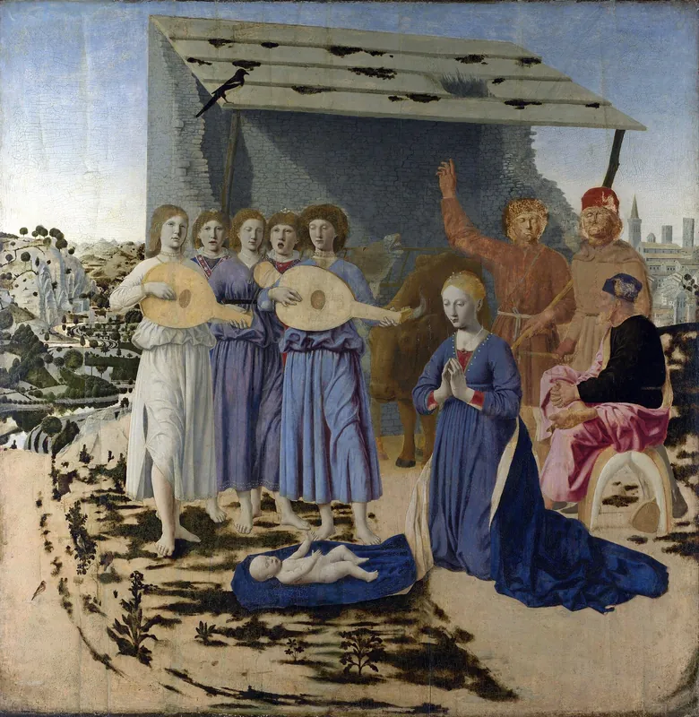 The Nativity — Piero della Francesca (Italian, c. 1415–1492)