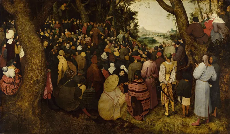 The Sermon of St John the Baptist by Pieter Bruegel the Elder