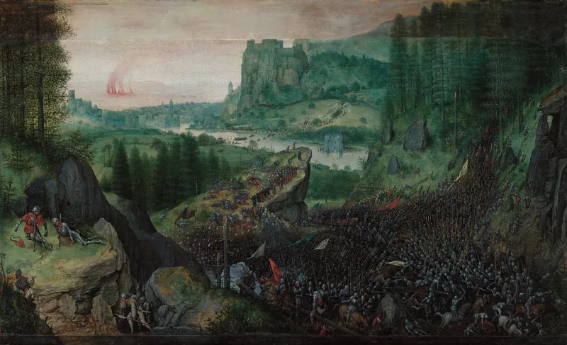 The Suicide of Saul by Pieter Bruegel the Elder