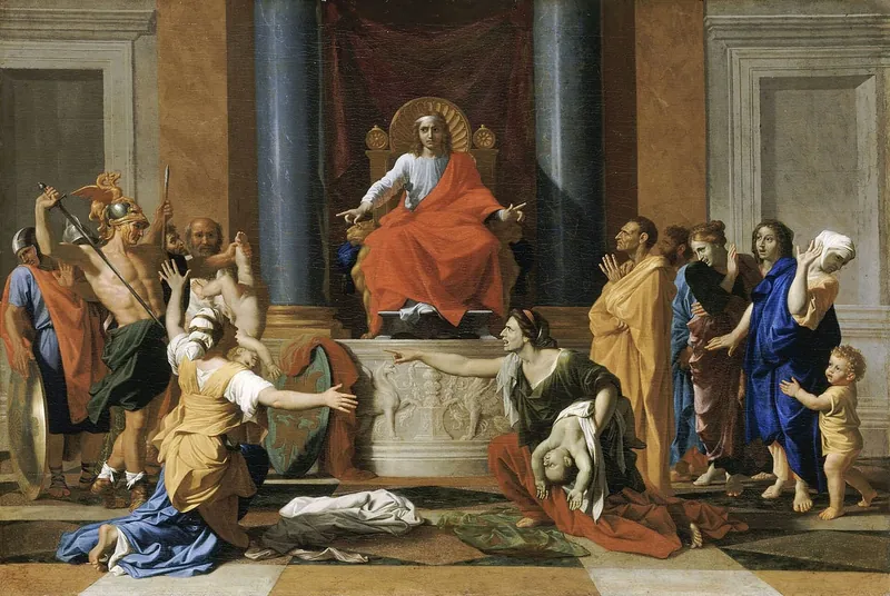 The Judgment of Solomon — Nicolas Poussin (French, 1594–1665)