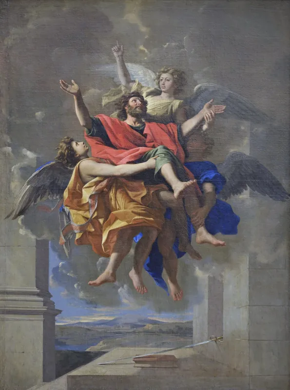 The Ecstasy of Saint Paul — Nicolas Poussin (French, 1594–1665)
