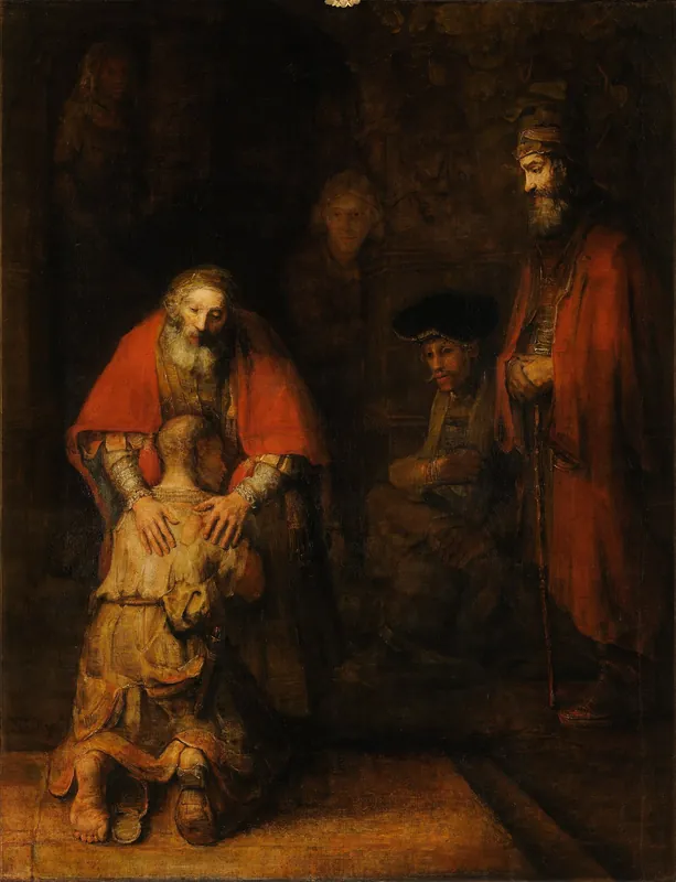 The Return of the Prodigal Son — Rembrandt (Dutch, 1606–1669)