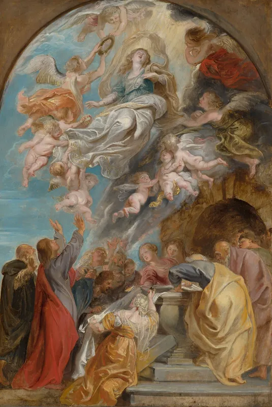 The Assumption of the Virgin — Peter Paul Rubens (Flemish, 1577–1640)