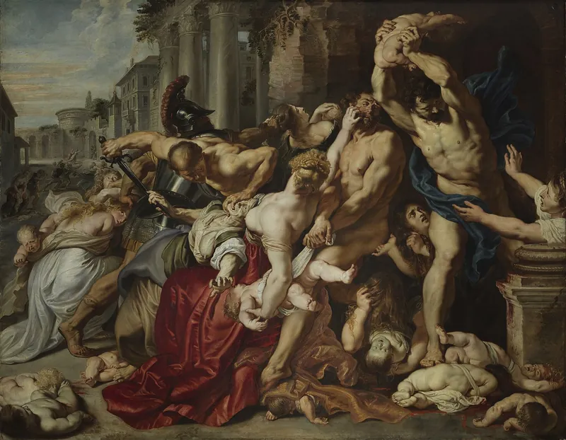 The Massacre of the Innocents — Peter Paul Rubens (Flemish, 1577–1640)