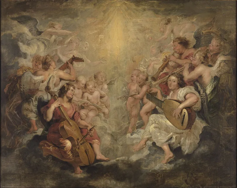 Music-Making Angels — Peter Paul Rubens (Flemish, 1577–1640)