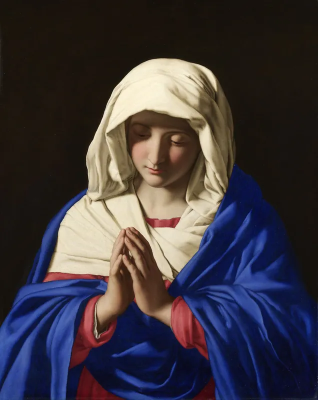 The Virgin in Prayer — Sassoferrato (Italian, 1609–1685)