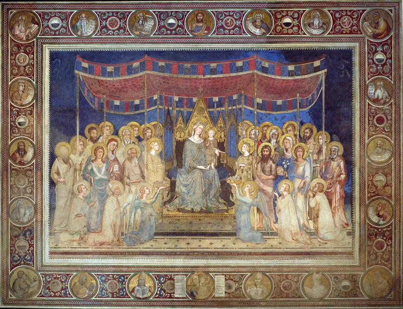 Maestà by Simone Martini