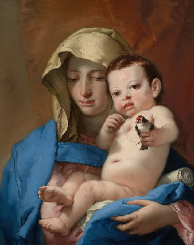 Madonna of the Goldfinch — Giovanni Battista Tiepolo (Venetian, 1696–1770)