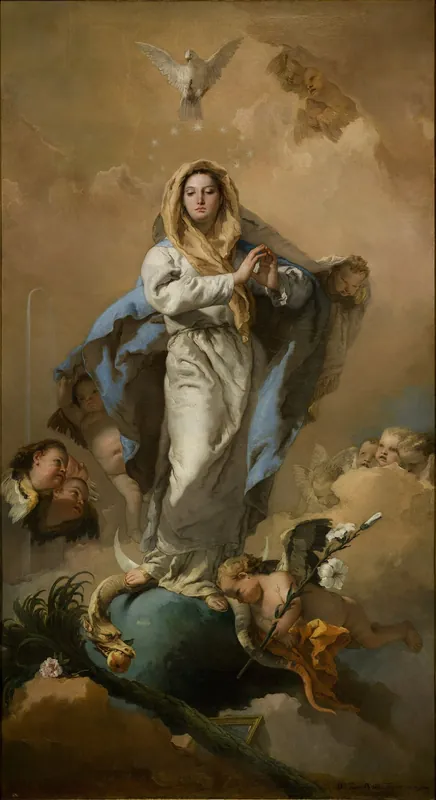 The Immaculate Conception — Giovanni Battista Tiepolo (Italian, 1696–1770)