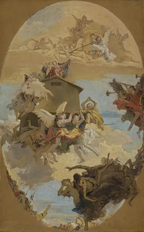 The Miracle of the Holy House of Loreto — Giovanni Battista Tiepolo (Italian, 1696–1770)