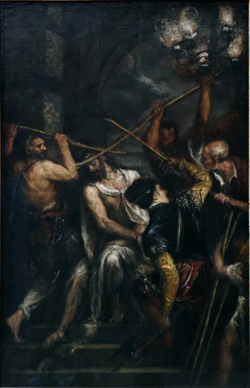 The Crowning with Thorns by Titian